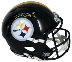 Pat Freiermuth Autographed Pittsburgh Steelers Speed Full Size Helmet Be... - £223.97 GBP