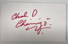 Chad Channing Signed Autographed 3x5 Index Card &quot;Nirvana&quot; - £54.81 GBP