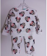 Disney Minnie Mouse Baby Girls Long Sleeve Top and Pants Faux Sherpa Set... - $116.67 MXN