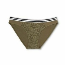 Xhilaration 3 Pairs  Womens Bikini Riverweed Lace Panties Size L 11-13 NWT - £13.21 GBP