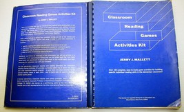Vntg 1975 Jerry Mallett Classroom Reading Games Activities Kit - £36.14 GBP