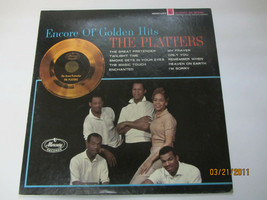 1960&#39;S 12&quot; Lp Record The Platters Encore Of Golden Hits Mercury SR60243 - £7.85 GBP
