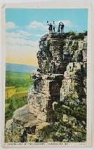 Cumberland MD Lovers Leap The Narrows People Waving From Above Postcard T14 - $3.95
