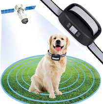 GPS Wireless Dog Fence Electric Dog Fence Adjustable Warning Strength NEW - £113.50 GBP