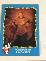 Ghostbusters 2 Vintage Trading Card #16 Portrait Of A Monster - £1.57 GBP