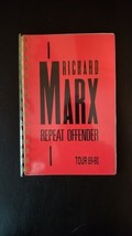 Richard Marx - Vintage Original SEPT/OCT 1989 Tour Band Crew Only Tour Itinerary - £30.81 GBP