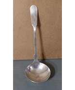 Bailey Banks &amp; Biddle Silverplate Ladle Bent Handle 9.5&#39;&#39; Vintage - $33.84 CAD