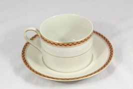Mikasa Set of Red Cup and Saucer Medici Fine China  - $18.31