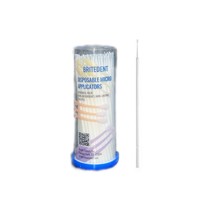 BRITEDENT Micro Applicator Brushes Super Fine White 100/Pk BSI-1000-1 - $95.18 MXN