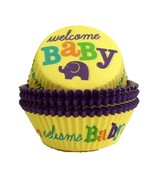 Welcome Baby Cupcake Baking Cup Liners Baby Shower Party 75 Piece - $2.95