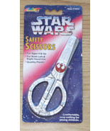 Vintage 1997 Star Wars Kids Safety Scissors Millennium Falcon Rebel Symb... - £31.59 GBP