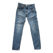 Levis 512 Blue Jeans Size 29W X 32L Stretch  Tapered Ankle Slim Fit Ligh... - £15.94 GBP