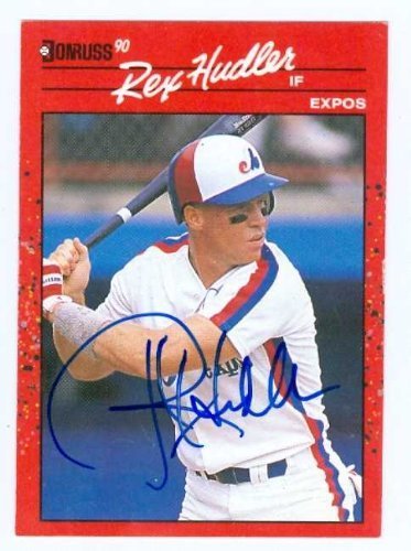 Rex Hudler autographed Baseball Card (Montreal Expos) 1990 Donruss #366 - $14.00