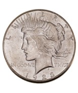 1923-S $1 Silver Peace Dollar in Choice BU Condition, Excellent Eye Appeal - £51.14 GBP