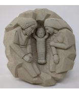 Washington National Cathedral HOLY FAMILY Nativity Cast Sculpture 2003 C... - $31.94