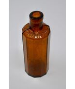 Kendall&#39;s Spavin Cure Horse Medicine Enosburgh Falls, VT Amber 12-Sided ... - $362.57 MXN