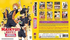 Anime Dvd~Doppiato In Inglese~Haikyu!!Stagioni 1-4(1-85Fine+4 Film+5... - £34.19 GBP