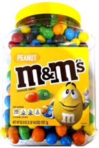 M&amp;M&#39;S Peanut Milk Chocolate Candies 62 Oz (3 Lb 14 Oz) 1757.7g EXP 03/2026 - $27.63