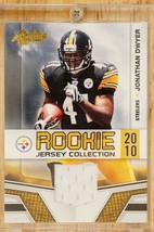 2010 Panini Absolute Memorabilia Jonathan Dwyer Steelers Jersey Collection #21 - £7.74 GBP