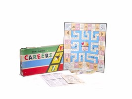 Careers board game. First-edition published 1955 by Parker Brothers. Complete. - £72.15 GBP