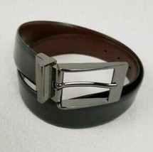 Mens Belt Izod Black Synthetic Leather-size M 32-34 - £15.59 GBP
