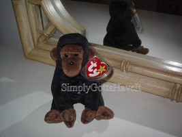 TY Beanie Babies Gorilla Congo 1996 NWT PVC Pellets - £7.50 GBP