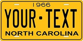 North Carolina 1966 Personalized Tag Vehicle Car Auto License Plate - $16.75