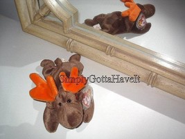 Ty Beanie Baby Babies Chocolate the Moose NWT Plush Stuffed Animal 1993 - £7.96 GBP