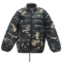 Old Navy Boy&#39;s Puffer Camo Jacket 8 M Water Resistant Lightweight Packab... - $35.68