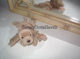 Ty Beanie Babies Baby SPUNKY the Cocker Spaniel 1997 - £7.96 GBP