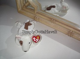 Ty Beanie Babies Baby Butch the Bull Terrier Dog 1999 - £7.95 GBP