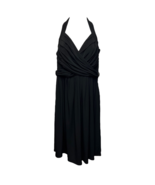 Laundry By Shelli Segal Womens A Line Dress Black Backless Sleeveless 10... - £18.16 GBP