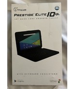 Prestige Elite A10QL 10.1&quot; QuadCore Android 5.0 Lollipop Tablet with Key... - $89.95