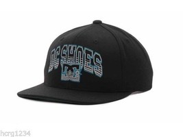 DC Shoes Bad Az Black  Adjustable Snapback Cap Hat  One Size Fits Most - £16.66 GBP