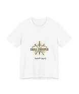 Shall Prosper Isaiah 54:17 Bible Verse Tee | Sword Shield Christian - $18.63+