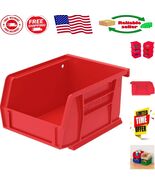 Heavy-Duty Stackable AkroBins in Red, 24-Pack, Ideal for Home and Classroom - $2,289.25 MXN