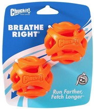 Chuckit Breathe Right Fetch Ball Dog Toy - Medium - 2 count - £13.07 GBP