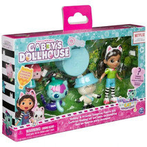 Gabby&#39;s Dollhouse Campfire with Gabby Girl, Pandy Paws, Baby Box and Mercat Pack - £11.98 GBP