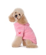 NWT Dogo Apparel for Dogs Pink Hoodie Sweater Coat Hoodie Size Large Wool - £10.96 GBP