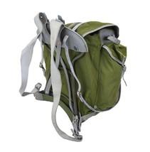 Authentic Norwegian army backpack military metal frame leather Alpine Mo... - $50.00