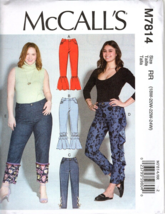 McCall's M7814 Misses 18 to 24 Embellished Pants Uncut Sewing Pattern New - £11.66 GBP