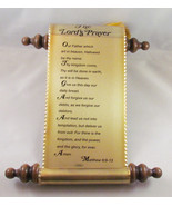 Home Interior The Lord's Prayer Metal Wall Scroll in gift box CLEARANCE ET0519-B - $20.00