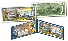 NEW JERSEY Genuine Legal Tender $2 Bill USA Honoring America&#39;s 50 States - $13.95
