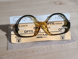 VTG 70&#39;s Titmus Eyeglass Frames Optyl 352 T1006 Plastic 52x18x130 Germany Zeiss - £13.34 GBP