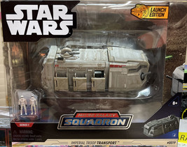 Jazwares Star Wars Imperial Troop Transport 6&quot; Vehicle Action Figure Mandalorian - £16.91 GBP