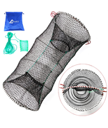 Fishing Bait Trap Crab Traps 1Pcs Portable Crawfish Cage Foldable Shrimp... - $38.50 CAD