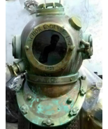 Rare Antique Diving Divers Helmet Mark V Vintage Navy Us Sea Deep Scuba ... - £157.32 GBP