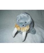 Ganz Gray Plush Webkinz Walrus No Code - £3.13 GBP