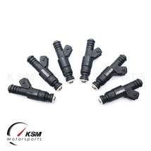 6 1600cc Fuel Injectors fit Bosch for BMW E36 E46 M50 M52 S50 M3 TURBO 1... - £240.70 GBP