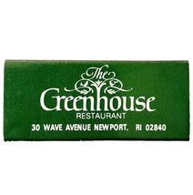 Greenhouse Restaurant Easton's Inn Vintage Matches Newport RI Collectibl... - $11.99 Greenhouse Restaurant Easton's Inn Vintage Matches Newport RI Collectibl... - $11.99